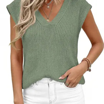Caroline Top in Green