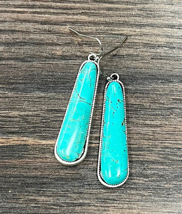 Turquoise Drop Earrings