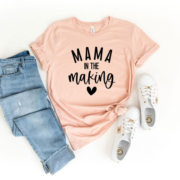 Mama In The Making Bold Short Sleeve Tee