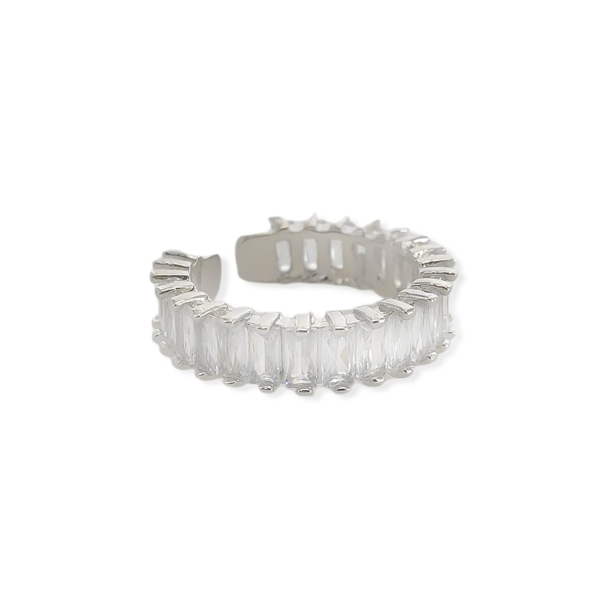Silver Baguette Ring