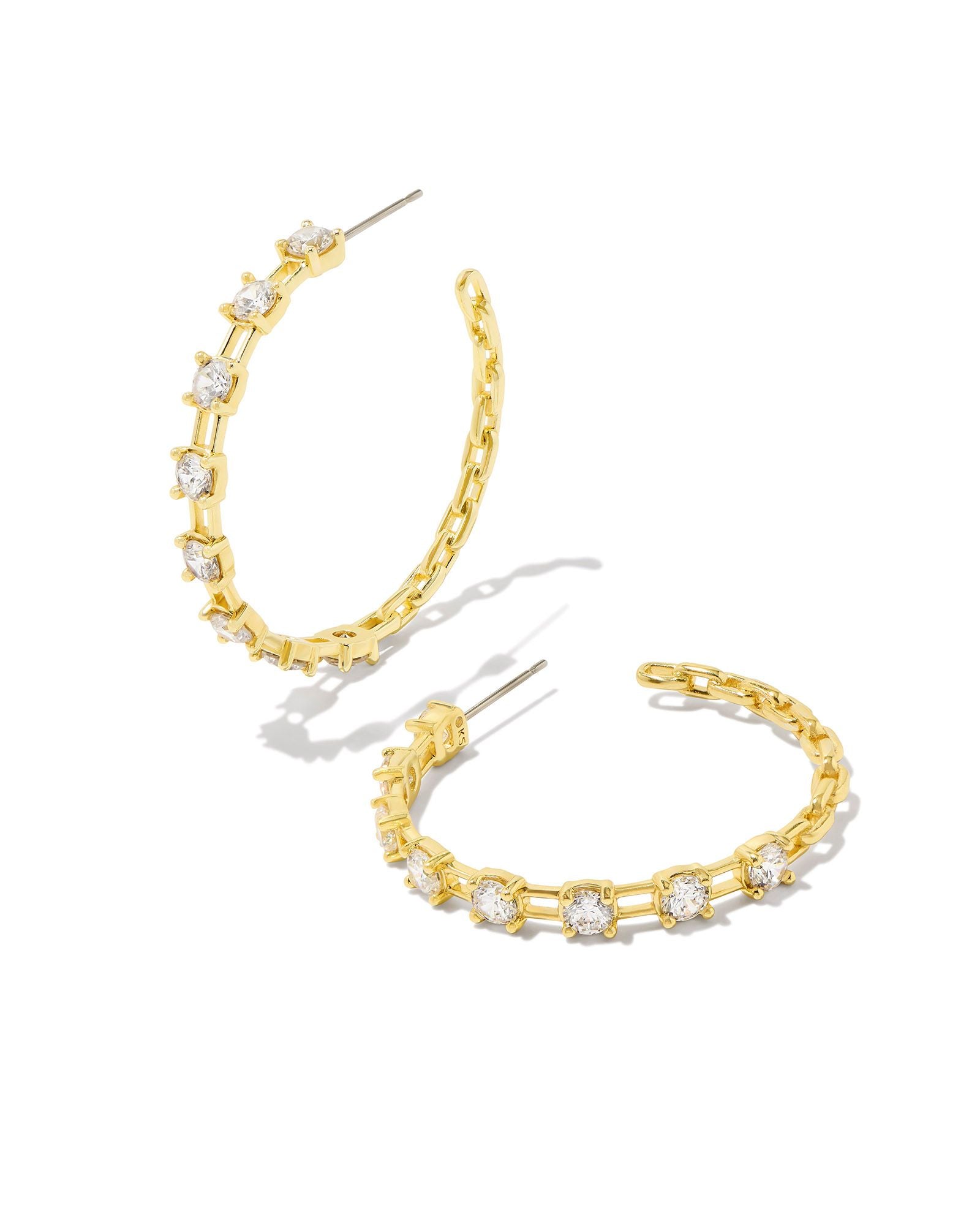 Lexi Hoop Earrings in Gold