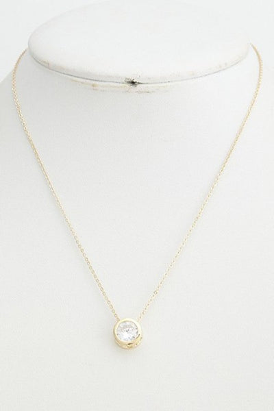 Solitaire Necklace