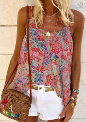 Kelly Floral Tank