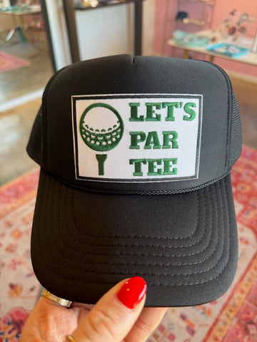 Let's Par Tee Hat