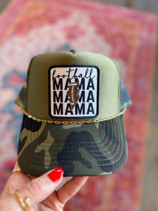 Football Mama Camo Hat
