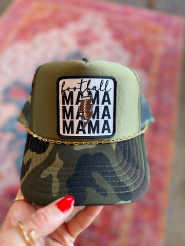 Football Mama Camo Hat