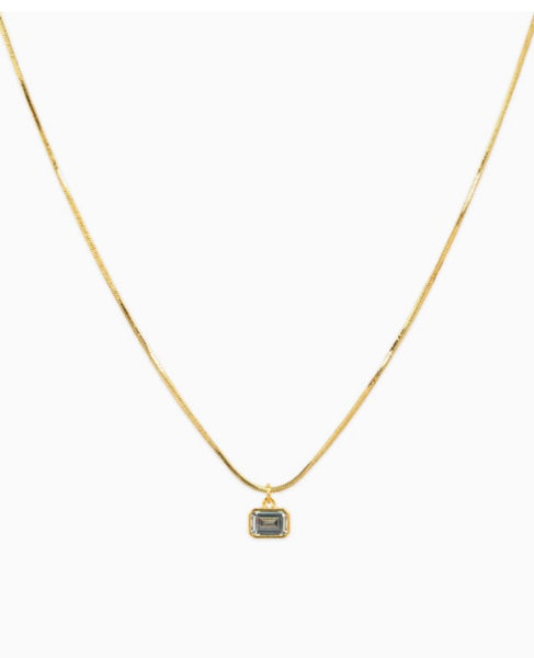 Emerald Pendant in Gold