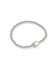 Cheer Stretch Bracelet in Silver Mother of Pearl