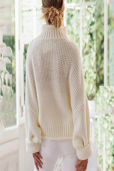 Cappuccino Cozy Sweater in Ivory