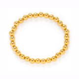 Gold Beaded Bracelet- Large