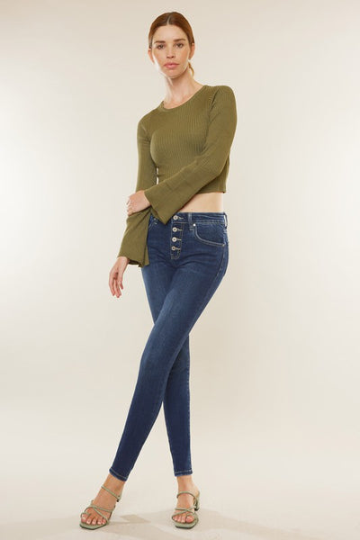 Bailey Button Front Jeans