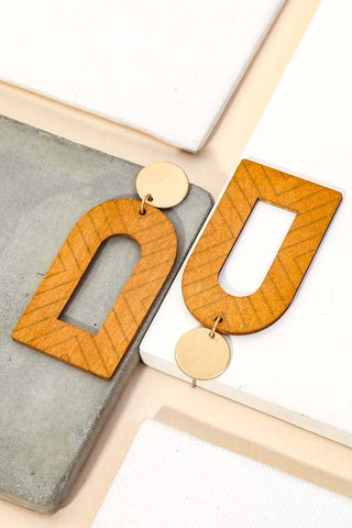 Winona Wooden Earrings