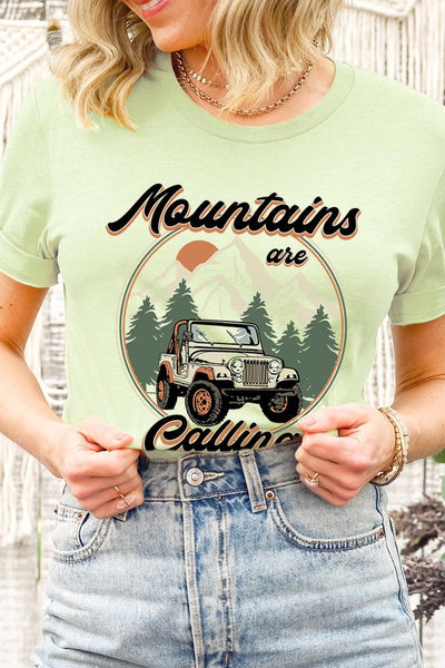 Mountains Are Calling Tee