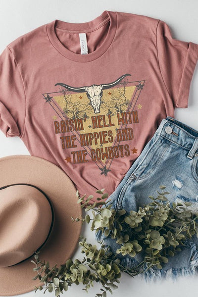 Hippies & Cowboys Tee