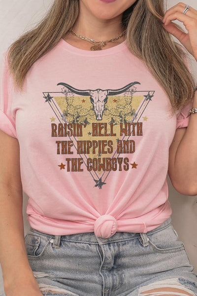 Hippies & Cowboys Tee