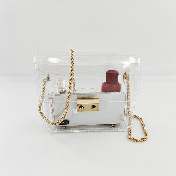 Clear Crossbody Bag