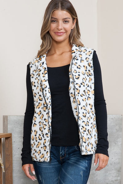 Hooded Vest with Pockets