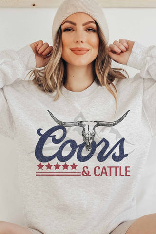 Coors and Cattle Sweatshirt