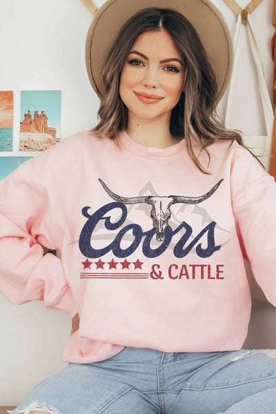 Coors and Cattle Sweatshirt