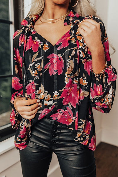 Amber Floral Blouse