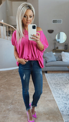 Brook Blouse in Pink