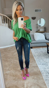 Brook Blouse in Green