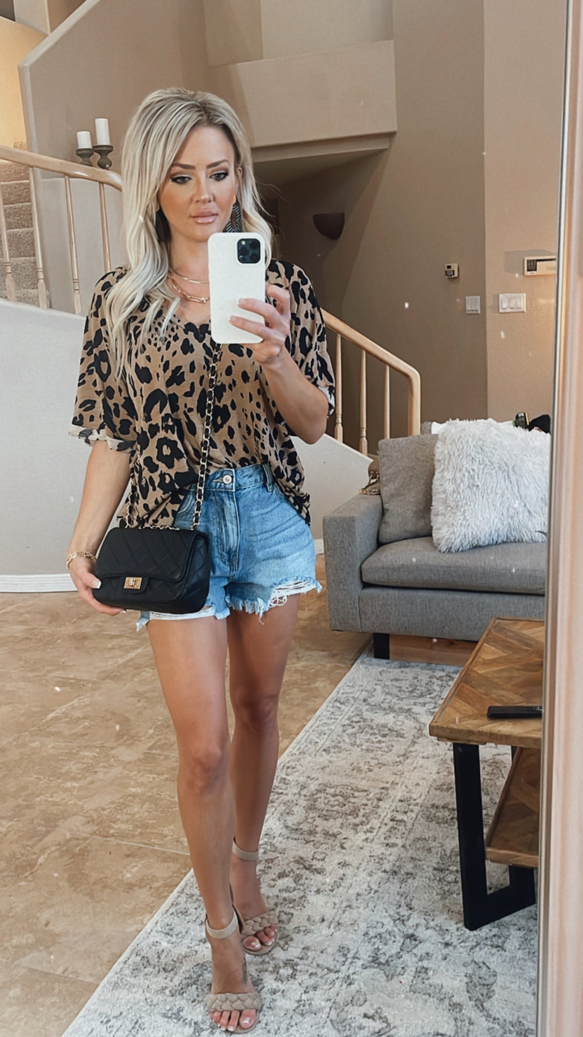 Lilly Leopard Top