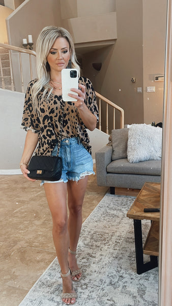 Lilly Leopard Top