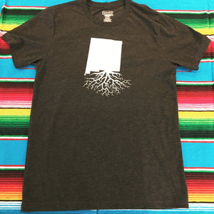 Men's Charcoal New Mexico Roots Tee