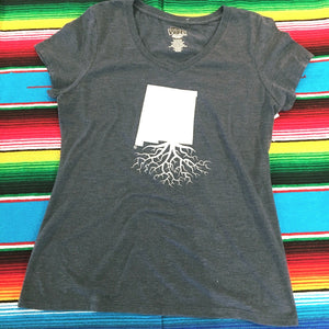 Women's Navy New Mexico Roots Tee