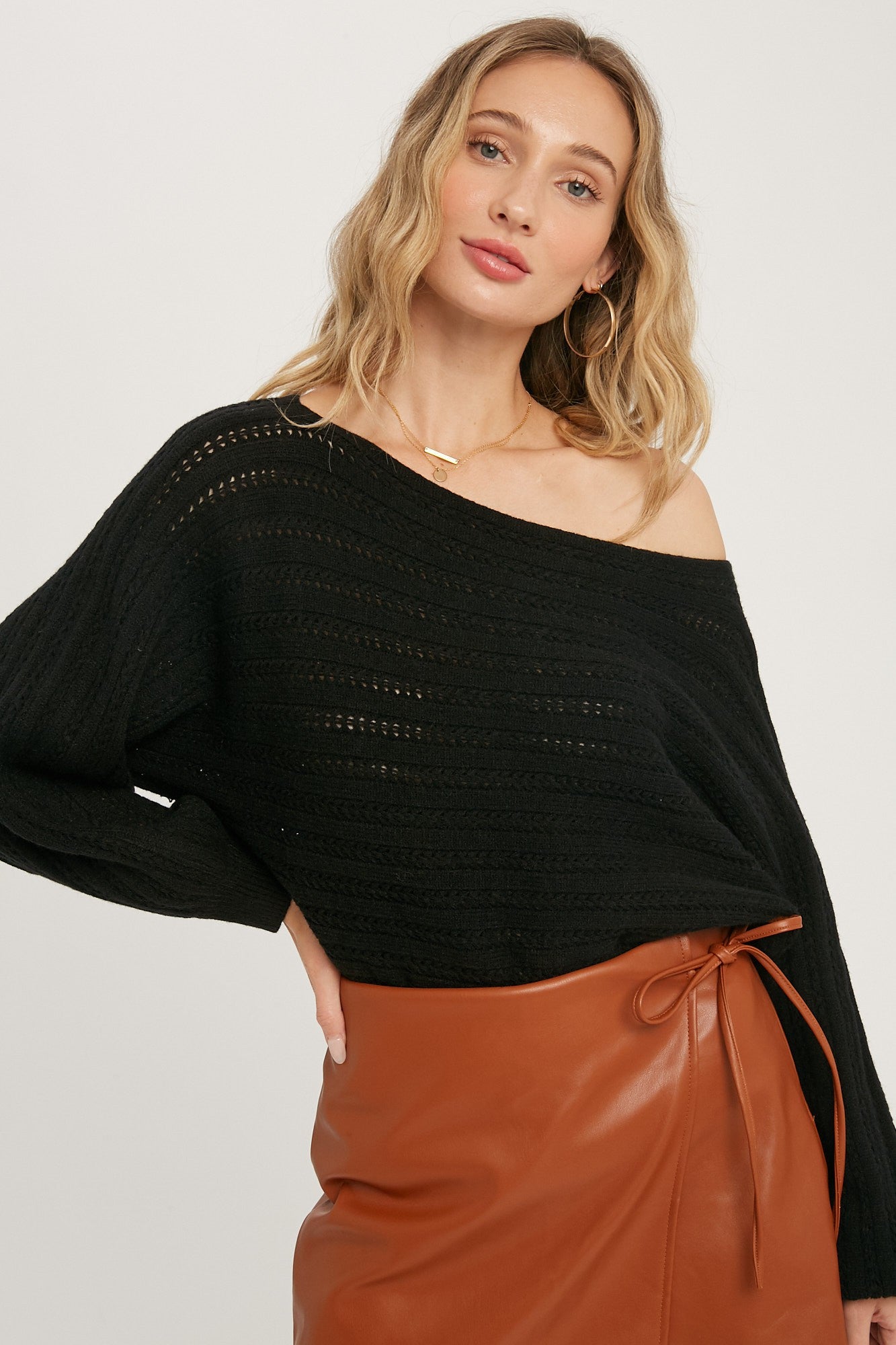 Valerie Sweater in Black