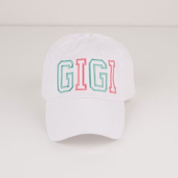 Gigi Bold Colorful Embroidered Hat