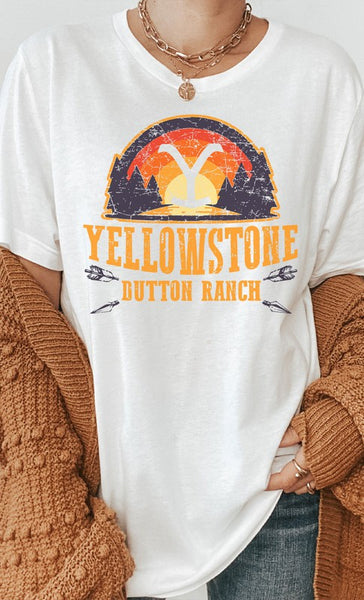 Yellowstone Dutton Ranch Wilderness Graphic Tee