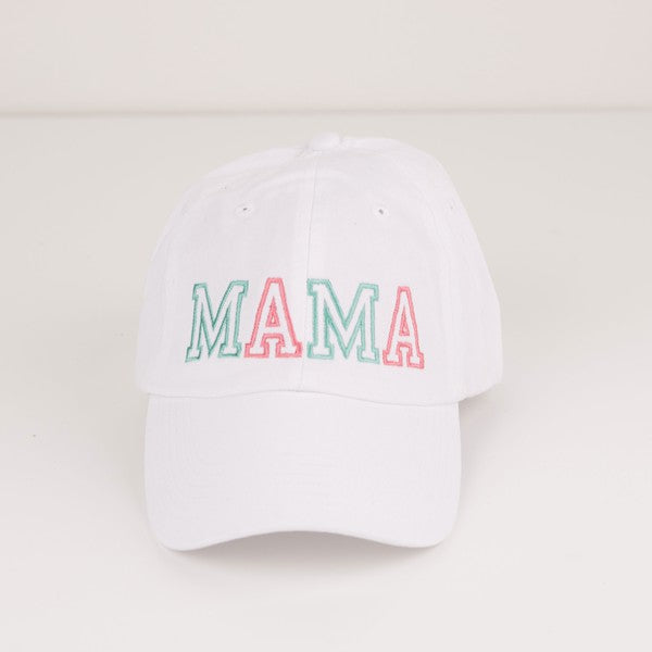 Mama Bold Colorful Embroidered Hat