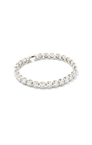 Carmen Tennis Bracelet in Silver
