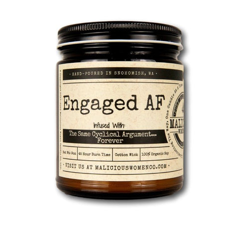 Engaged AF - Infused with "The Same Cyclical Argument Forever..." Scent: Pink Chandelier