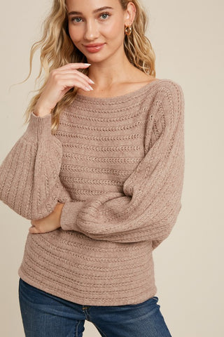 Valerie Sweater in Tan