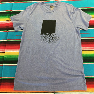 Men's Blue New Mexico Roots Tee